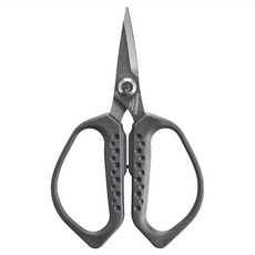 SHIMANO 黑色萬用剪刀 CT-522Q, 黑色, 1支