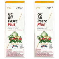 GC 而至 Tooth Mousse 而至牙齒乳膏 含氟 綜合水果, 40g, 2條