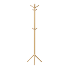 MUJI 無印良品 山毛櫸衣帽架 48 x 42 x 173.5cm, 咖啡色