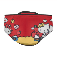 Hello Kitty 凱蒂貓 圓筒 保溫便當袋, 紅色, 1個