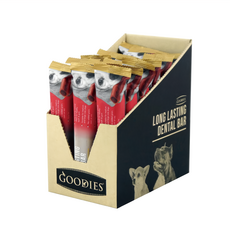 GOODIES 耐嚼型潔牙棒 2支M, 培根風味, 85g, 18包