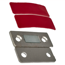 隱形磁鐵門扣, 不鏽鋼材質, 小/中/90度規格, 1組