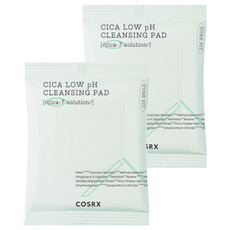 COSRX 積雪草弱酸性卸妝棉片 cica-7 solution, 30片, 2包