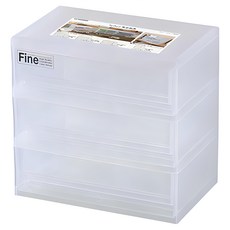 KEYWAY 聯府 mini三層收納盒 M(258 x 247 x 160mm), DM-3300, 3層