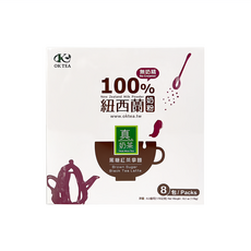 歐可茶葉 真奶茶 黑糖紅茶拿鐵 精選日月潭阿薩姆紅茶 100%紐西蘭奶粉, 22g, 8包, 1盒