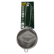 雙層濾茶器, 小號V-313B, 18-8不鏽鋼, 日本產, 16.5 x 6.5 x 3.5cm, 1個