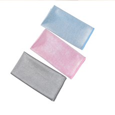 Viita 無水痕玻璃鏡面專用抹布 廚房衛浴清潔抹布 3件組 超細纖維, 30 x 30cm, 1組