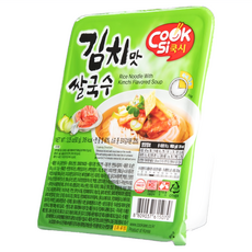CookSi 韓國米麵線 泡菜口味 92g, 1入