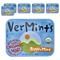 VERMINTS 美國有機薄荷糖 原味, 40g, 6盒