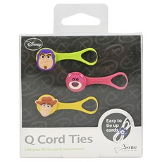 Bone 蹦克 玩具總動員角色逗扣Q束繩, 1組, 玩具總動員 多色