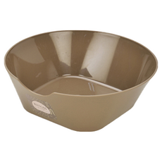 KEYTOSS 詰朵斯 法式圓方水盆, 霧面防滑防刮, 無毒無臭, 防霉抗菌, 隨機出貨, 1個