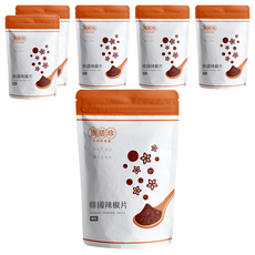 頂膳珍 韓國辣椒片, 80g, 6包