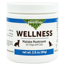 Animal Essentials 藥草醫家 WELLNESS 健康舞茸菇, 寵物保健品, 80g, 犬貓適用, 1罐