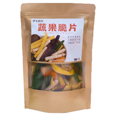 伊貝果然 蔬果脆片, 1個, 130g