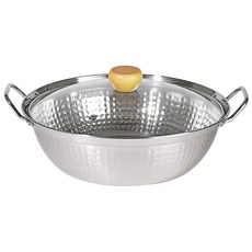 PEARL LIFE 珍珠金屬 IH適用 桌上型鍋 玻璃蓋款, 26cm, 銀色, 1個