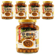 勝記大榮 甘樹子 台灣製造, 380g, 5罐