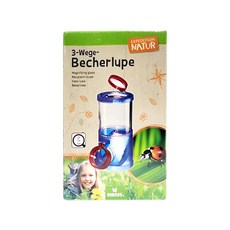 moses. 小探險家 三向昆蟲觀察筒, 側邊觀察窗, 2倍/3倍/4倍放大, 1個, Green Lid