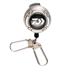 DAIWA PIN-ON-REEL 伸縮扣 500WR, 黑色, 1個