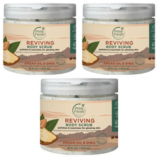 Petal Fresh 有機植萃乳油木果 身體去角質淨白霜, 473ml, 3罐