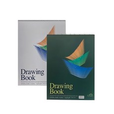 Gloria 直式素描本 顏色隨機 適合繪畫速寫, 2本, 15張, 4開