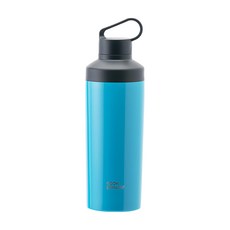 cook power 鍋寶 陶瓷運動隨行瓶 550ml 3cm直飲口 內螺紋旋轉蓋 304不鏽鋼 釉黑色陶瓷內層 便攜提把, 藍色, 1個