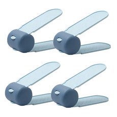 雙層鞋架, 藍色, 4個