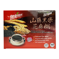 健康時代 山藥黑米芝麻糊 有糖, 30g, 40包, 1盒