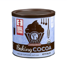 EQUAL EXCHANGE 有機烘焙可可粉 224g (8 oz) 適合製作杯子蛋糕, 1入, 1罐