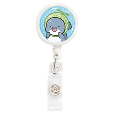 CCHING 青青文具 鯊西米 伸縮易拉扣, 藍色, 1個