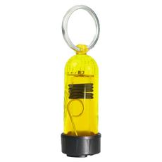 AQUATEC LED 閃爍小氣瓶鑰匙圈 附氣瓶閥Din頭專用O-ring ABS高衝擊塑料 防水120米