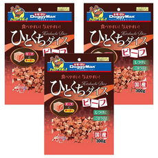 DoggyMan 多格漫 牛肉風味塊超值包, 牛肉風味, 300g, 3包