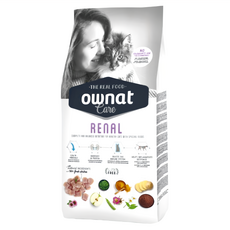 ownat 歐娜特 CARE系列 貓用 無麩質飼料 腎臟機能照護配方 新鮮放牧雞肉 一般成貓適用, kidney/heart/liver, 3kg, 1袋