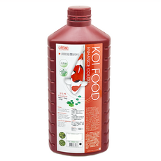 ISTA 伊士達 錦鯉超艷/增豔飼料 成長綠 中粒, 浮上性, 1kg, 1瓶