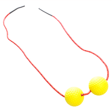 THUNDERS桑德斯健康用品 筋膜按摩球, 元氣黃, 1組