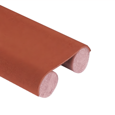 門縫密封條 NS_C091 棕色, 93x10cm 塑膠材質, 1組