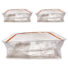 名仕 AC將將好 防水透明收納箱(22L), 40 x 30 x 20cm, CHM739, 3個