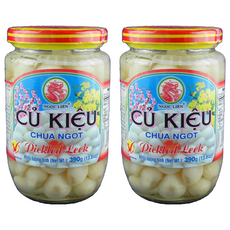 NGOC LIEN 酸甜蕎頭醃漬韭菜 390g, 2罐