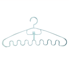 小麥購物 簡約波浪衣架 C323 31g, 顏色隨機, 10個