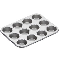 KitchenCraft 12格不沾瑪芬烤盤, 1個, 350 x 270 x 40mm