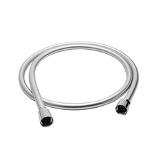 BODYLUV 純淨淋浴水管, 柔軟PVC材質 三重結構 耐用 360度防纏繞, 1.5m, 銀灰色