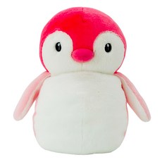 AllBeMine 歐比邁 呆呆企鵝手偶 DUMB PENGUIN 粉紅色 20cm, 1個