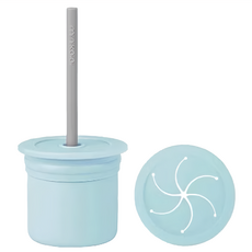 MiNiKOiOi 3 ways 自主學習杯 6個月以上, 礦岩藍, 1個, 180ml