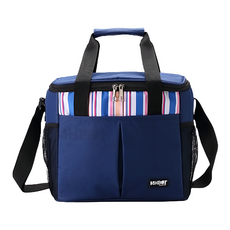 SHCJ 生活采家 方型加厚保溫袋 戶外野餐30L肩背手提型(特大), 40.5 x 30 x 30.3cm, F05052005, 1個