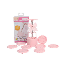 CHEFMADE 學廚 Hello Kitty KT圓形月餅模具套裝 8花片, 1個