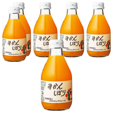 伊藤農園 橘子原汁, 100%純果汁, 180ml, 6瓶