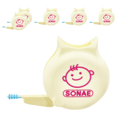 KAI 貝印 嬰兒用鼻垢清潔器 KF-0242, 6個, 1個