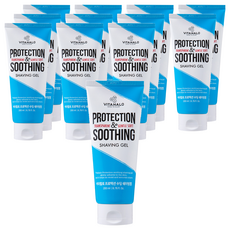 VITAHALO 透明舒緩刮鬍凝膠，溫和柔軟，200ml, 12條
