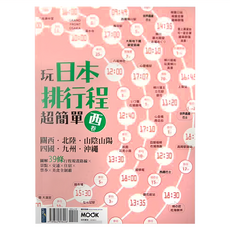 墨刻 玩日本排行程超簡單 西卷：關西.北陸.山陰山陽.四國.九州.沖繩