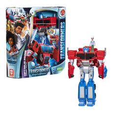 Hasbro 孩之寶 Transformer 變型金鋼 地球火種 EARTHSPARK 轉動變形, 柯博文 紅色 + 藍色 + 銀色, 1個
