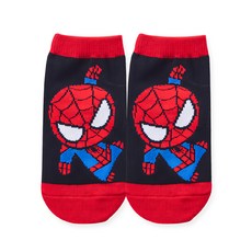 ONEDER 旺達 復仇者聯盟 蜘蛛人 幼童 直版襪 12-14cm 舒適 親膚, 1入